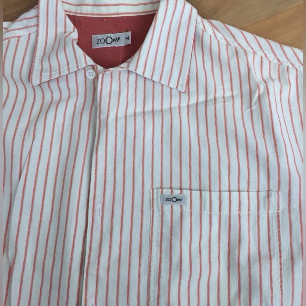 Men’s Zoomp Striped Shirt short sleeves